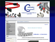 Tablet Screenshot of caycon.es